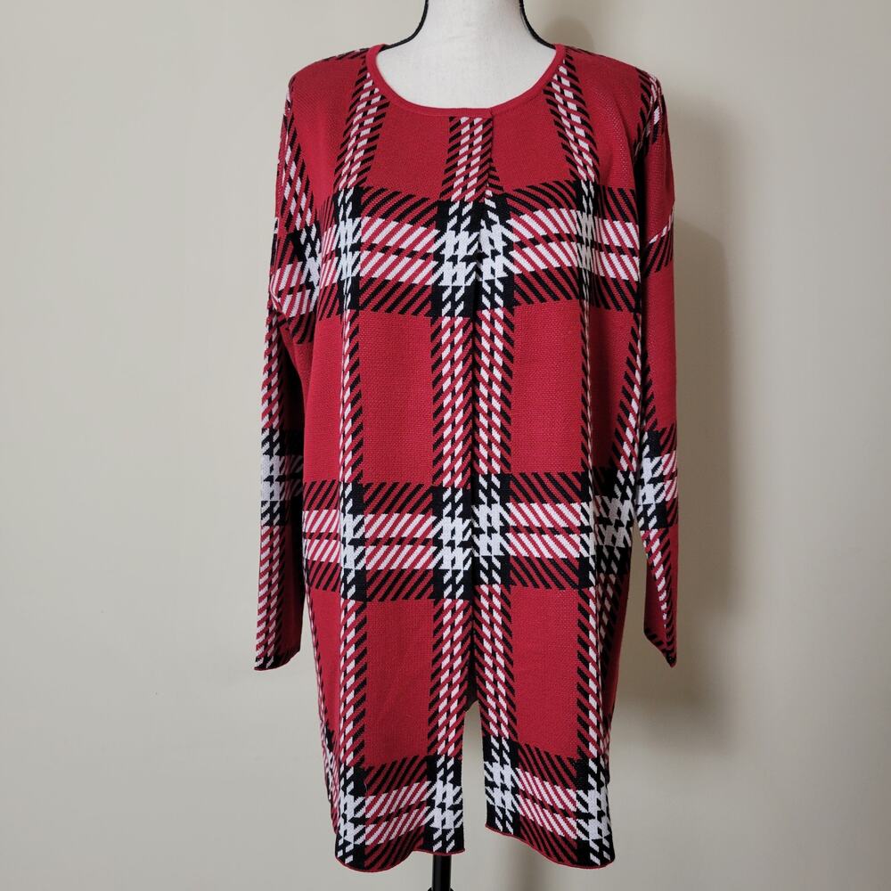 NWOT Leo & Nicole L Open Long Sleeve Knit Cardigan Sweater Blanket Duster